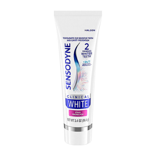 Sensodyne Clinical White tandpasta witmakende anti-vlekken voor gevoelige tanden 75 ml