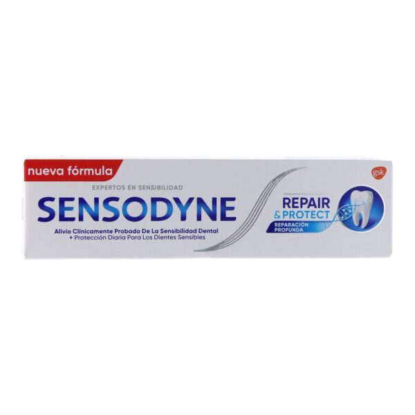 Sensodyne Repair & Protect Zahnpasta mit Minzgeschmack für empfindliche Zähne, 75 ml