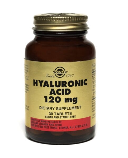 Solgar Complexe d'Acide Hyaluronique, 30 comprimés