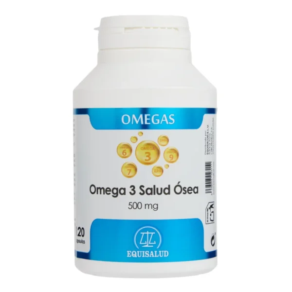 Equisalud Omega 3 Salute delle Ossa 500 mg, integratore alimentare, 120 perle