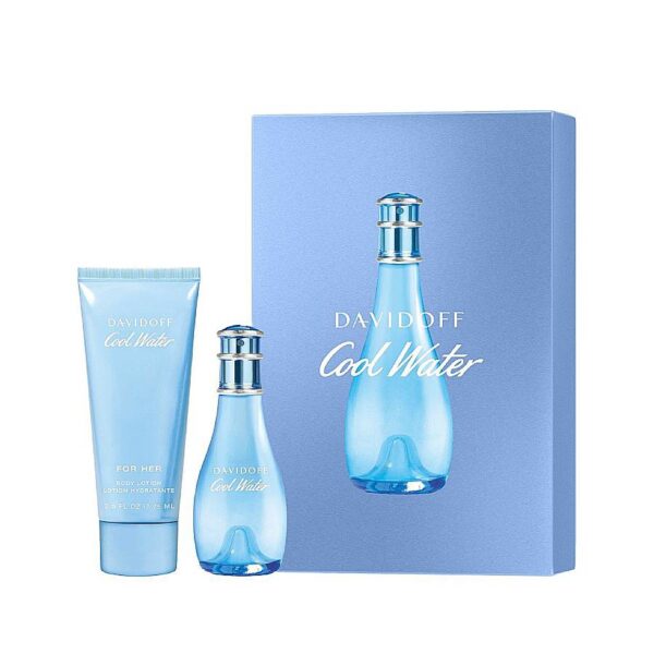 Davidoff Cool Water Set: Eau de Toilette 30 ml + Body Lotion 75 ml