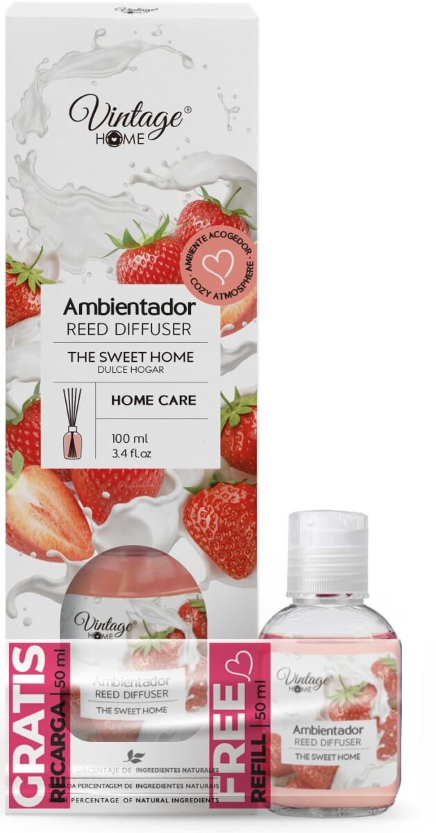 Vintage Mikado luftfrisker The Sweethome Dulce Hogar 100 ml + 50 ml gratis