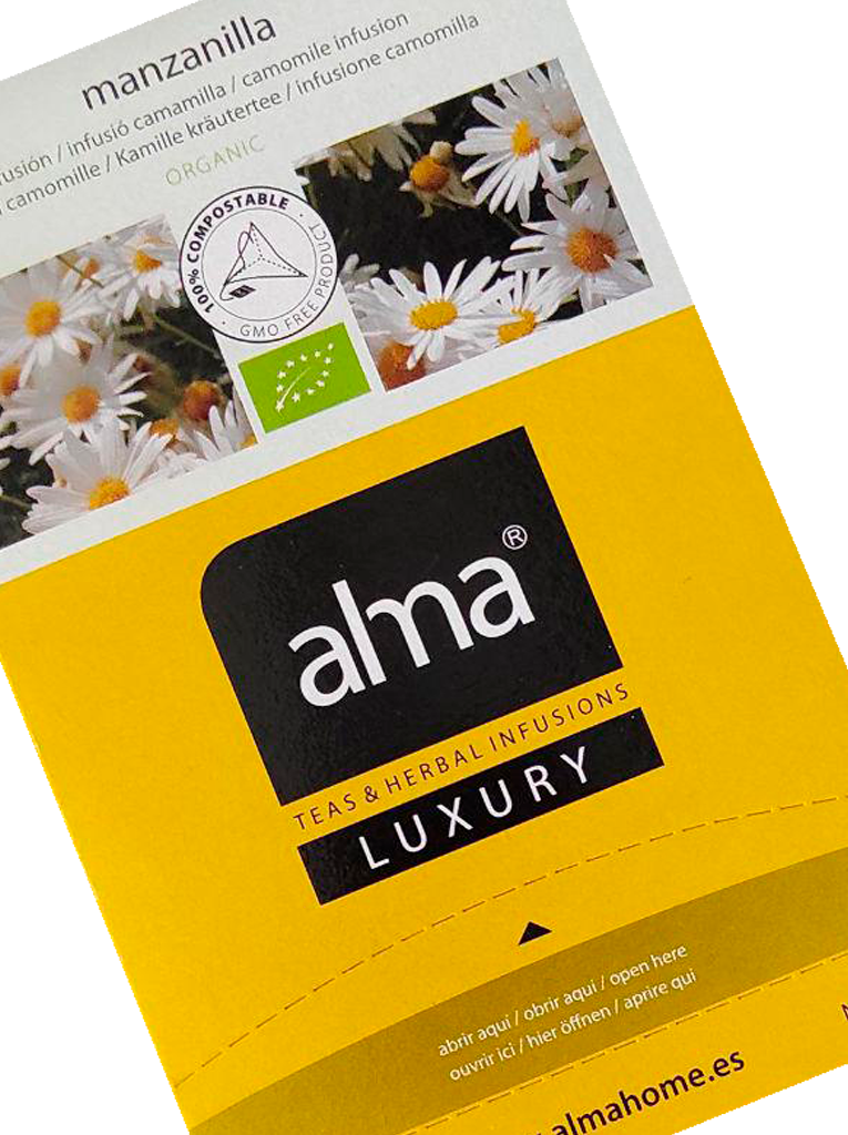 Alma Luxury kamillete, æske med 20 poser