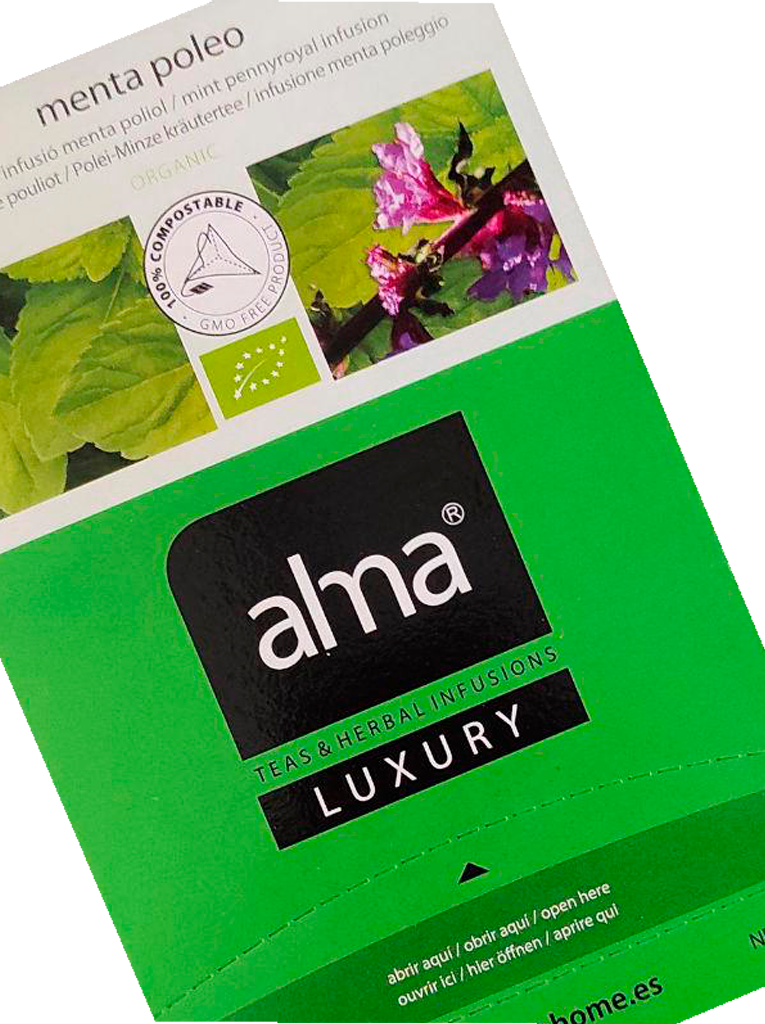 Alma Luxury Infusion Menta Poleo 20 Pyramider