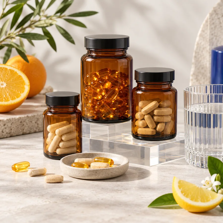 Vitaminas y complementos nutricionales