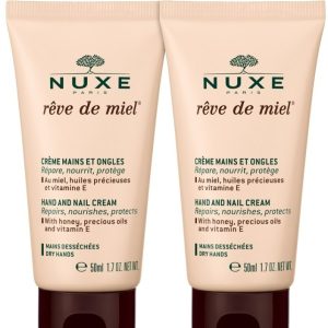 NUXE Rêve de Miel crema de manos y uñas duplo 2 x 50 ml