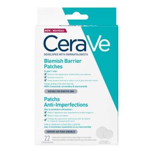 CeraVe Parches Hidrocoloides Anti-Imperfecciones para Granos, 22 Unidades
