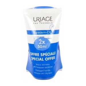 Uriage Bariéderm Cica Crema de Manos Reparadora Duplo 2 x 50 ml
