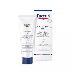Eucerin UreaRepair Plus crema reparadora de pies 10% urea tubo 100 ml