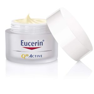 Eucerin Q10 Active creme de dia anti-rugas pele seca e sensível 50 ml