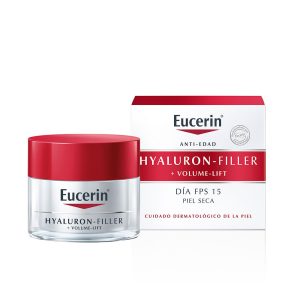 Eucerin Hyaluron-Filler Volume Lift creme de dia SPF 15 pele seca 50 ml