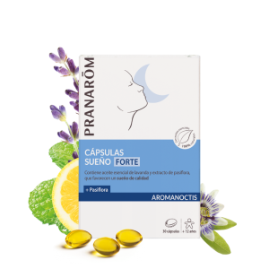Pranarom Aromanoctis Cápsulas Forte Sueño y Relajación 30 cápsulas