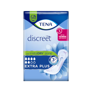 TENA Discreet Extra Plus Instadry Zone compresas incontinencia urinaria femenina 16 unidades