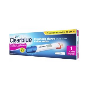Clearblue test de embarazo digital detección ultratemprana, 1 unidad