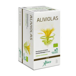 Aboca Aliviolas Bio tisanas tránsito intestinal 20 bolsitas