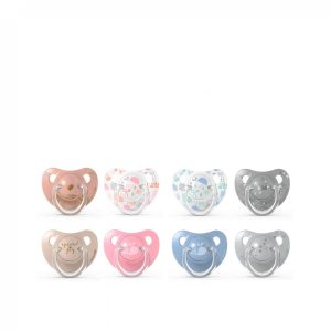 Chupetas Suavinex tetina anatômica de silicone +18 meses cerejas verdes, pacote 2 unidades