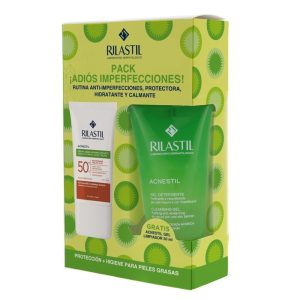 Rilastil Acnestil Pack Protector Solar SPF50+ 40 ml + Gel Limpiador 50 ml