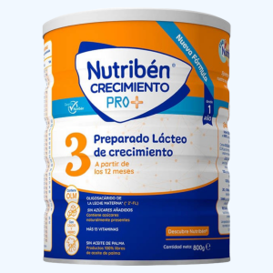 Nutribén Crecimiento leche 3 en polvo lata 800 g