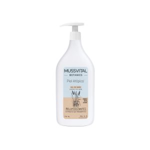 Mussvital Botanics gel de baño piel atópica dosificador 750 ml