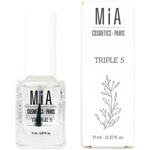 Mia Cosmetics Triple 5 tratamiento reestructurante fortalecedor de uñas 11 ml