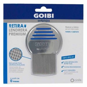 Goibi Antipiojos Lendrera Premium para eliminar piojos y liendres