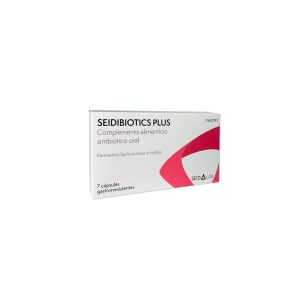 Seidibiotics Plus probiótico 7 cápsulas gastrorresistentes para microbiota intestinal