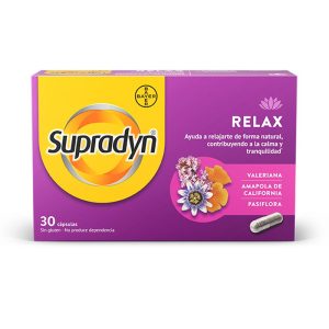 Supradyn Relax complemento alimenticio 30 cápsulas
