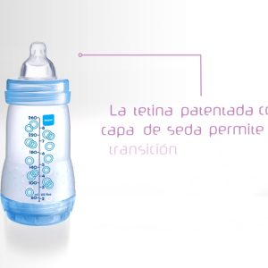 MAM biberón Easy Start anticólicos 320 ml verde