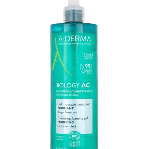 A-Derma Biology Gel Limpiador Purificante 400 ml