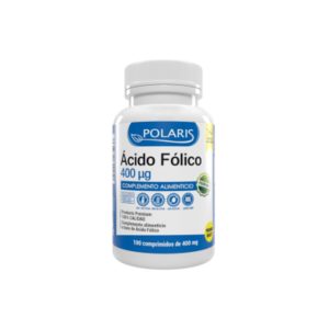 Ácido fólico 400 mg 100 comprimidos Polaris