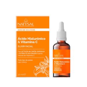 Ácido Hialurónico y Vitamina C Elixir Facial Natysal