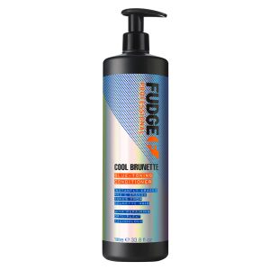 Acondicionador matizador azul Fudge Cool Brunette para cabelo castanho 1 L
