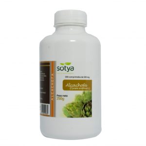 Alcachofa 500 mg 500 Comprimidos Sotya