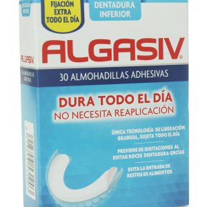 Algasiv Almohadillas Adhesivas Inferiores  30 Unidades