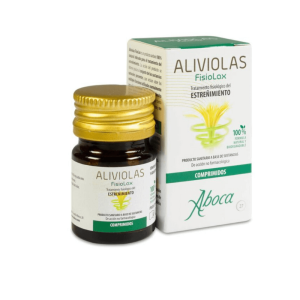 Aliviolas Fisiolax Aboca 27 comprimidos laxante fisiológico natural para obstipação