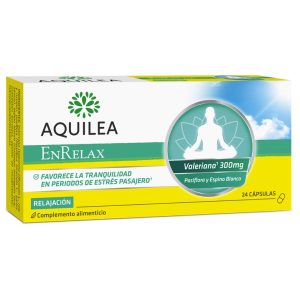 Aquilea Enrelax suplemento para relaxamento 24 cápsulas