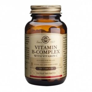 B-Complex Con Vitamina C 100 Comprimidos
