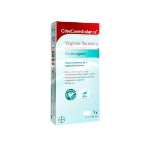 Bayer GineCanesbalance 7 óvulos vaginais para equilíbrio do pH e flora íntima