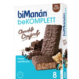 Bimanán Bekomplett Sabor Chocolate Crujiente  8 Barritas