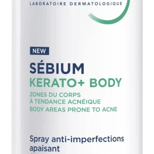 Bioderma Sébium Kerato+ spray corporal antiacne pele gorda 150 ml