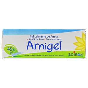 Boiron Arnigel gel calmante com arnica para pancadas e contusões 45 g