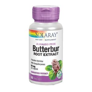 Butterbur (Petasita) 50 Mg 60 V Cápsulas Solaray