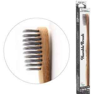 Cepillo dientes bambú adulto carbón Negrothe Humble Co