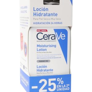 Cerave Loción Hidratante 24 h duplo 2 x 473 ml Piel Seca a muy seca