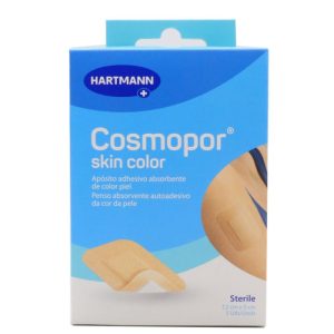 Cosmopor Skin Color Curativo Adesivo Estéril Cor Pele 7,2 x 5 cm 5 unidades