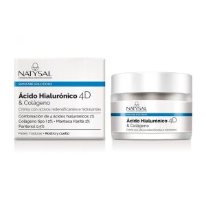 Crema de ácido hialurónico 4D y colágeno . Natysal – 50ml