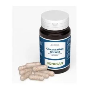 Crocus Sativus Extracto 60 cápsulas Bonusan