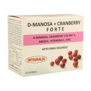 D-Manosa + Cranberry Forte 20 sobres Integralia