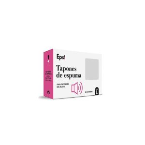 Deiters eps! tampões de espuma tamanho L para ouvidos, blíster 6 unidades