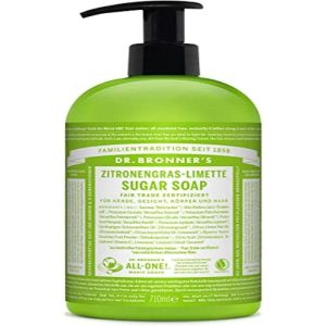 Dr Bronner’s Jabón de Azúcar Lemongrass-Lima – 710ml